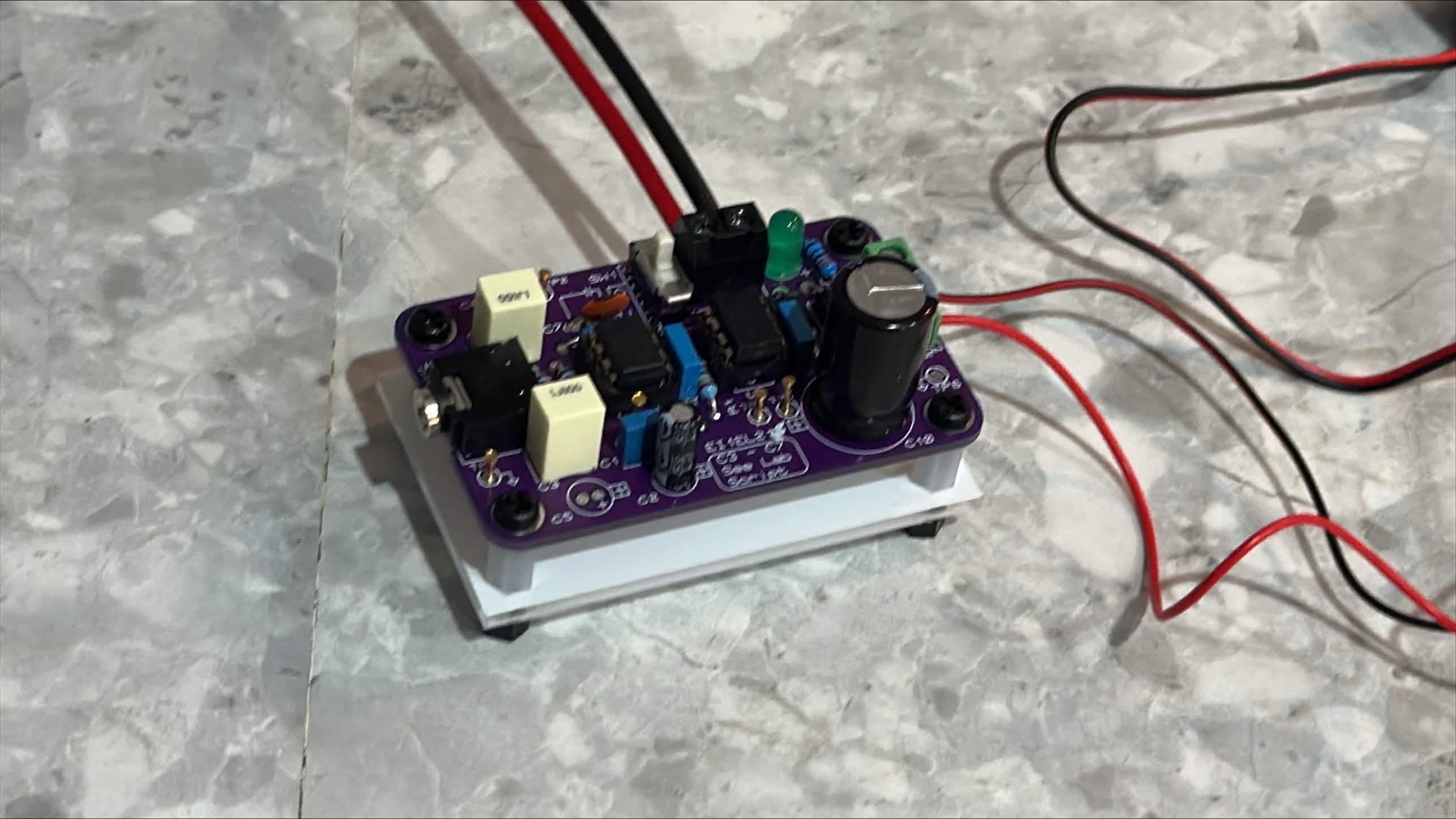 Two-Stage Audio Amplifier