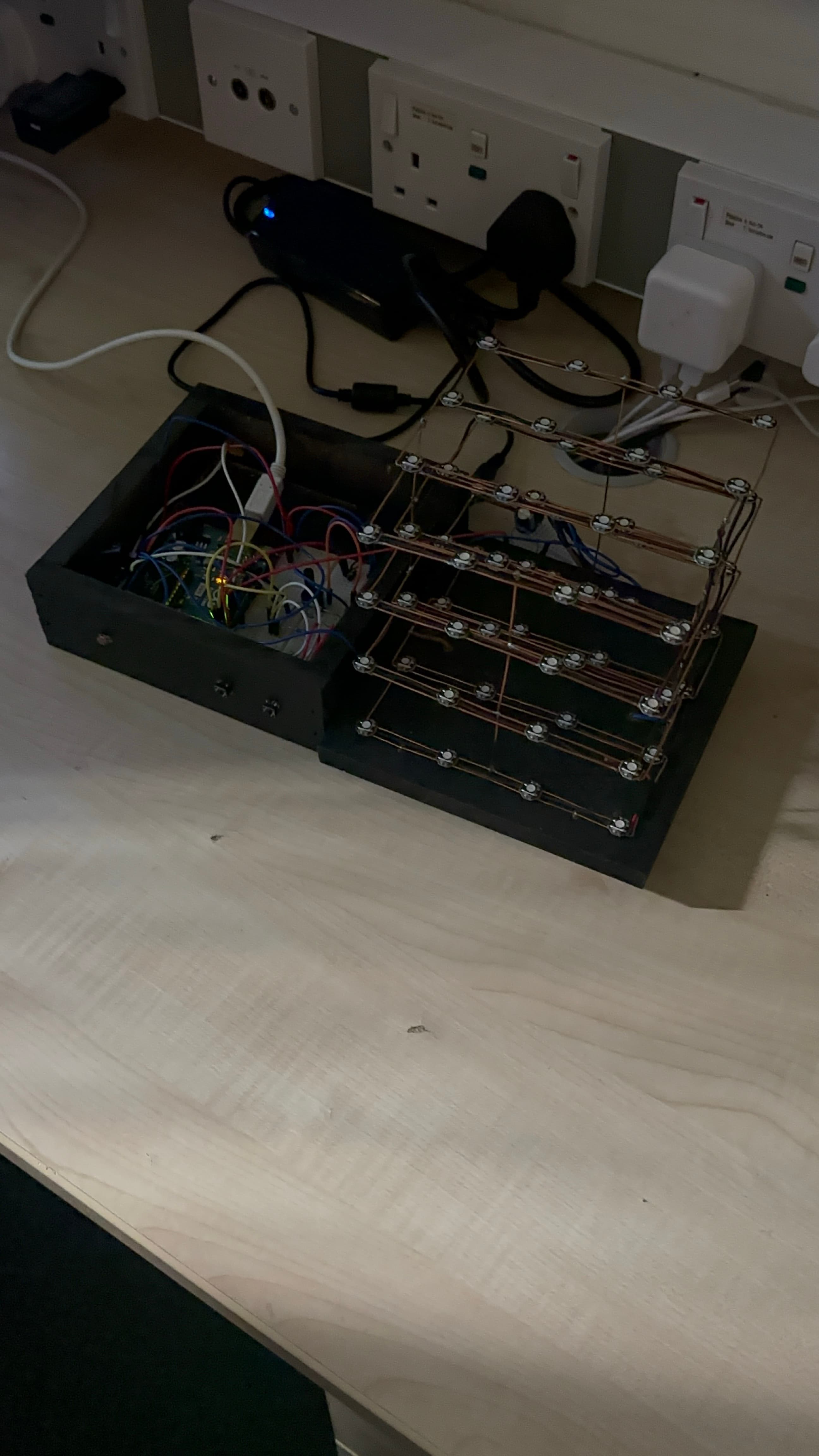 4x4x4 NeoPixel LED Cube - image 3