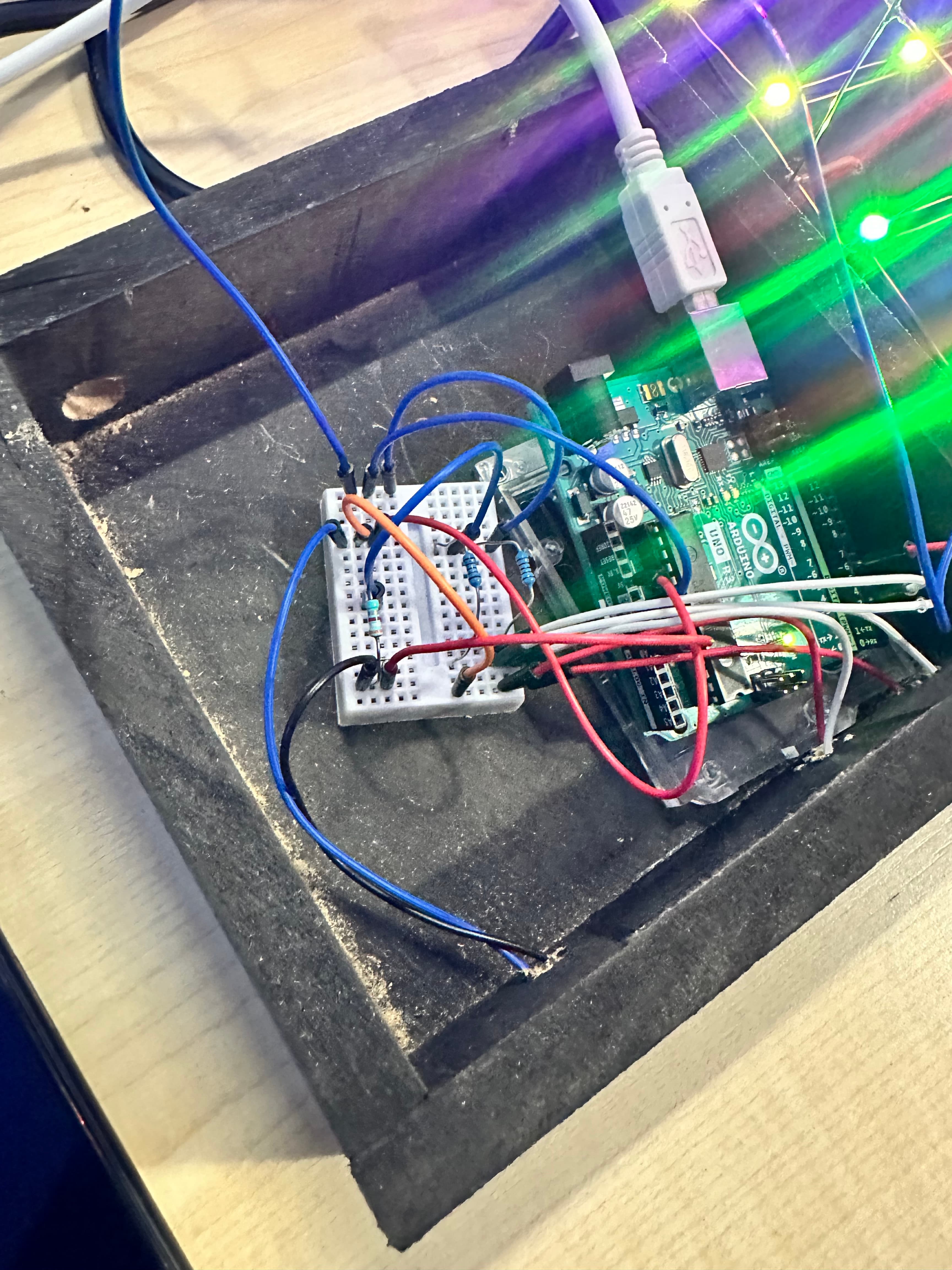 4x4x4 NeoPixel LED Cube - image 6